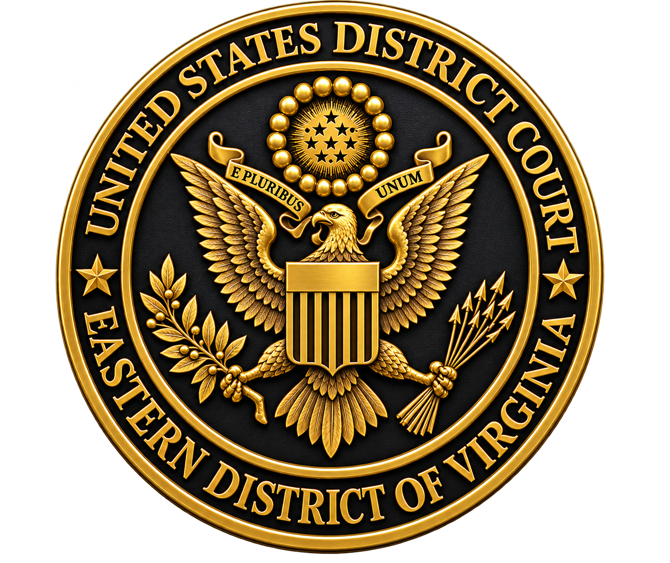 Seal of the United States District Court, Eastern District of Virginia
